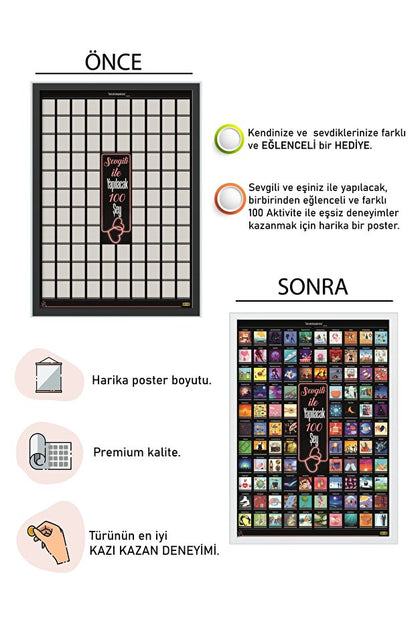 Sevgili Ile Yapılacak 100 Şey Kazıkazan Poster