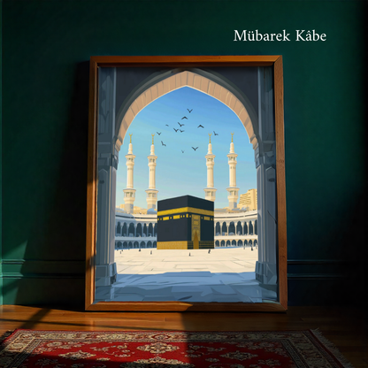 İslami Eserler Numaralı Boyama Seti