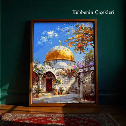 İslami Eserler Numaralı Boyama Seti