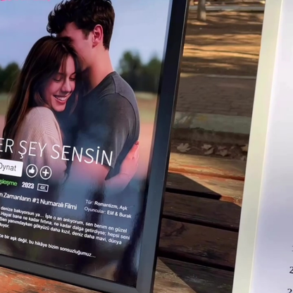 Kişiye Özel Netflix Tablo